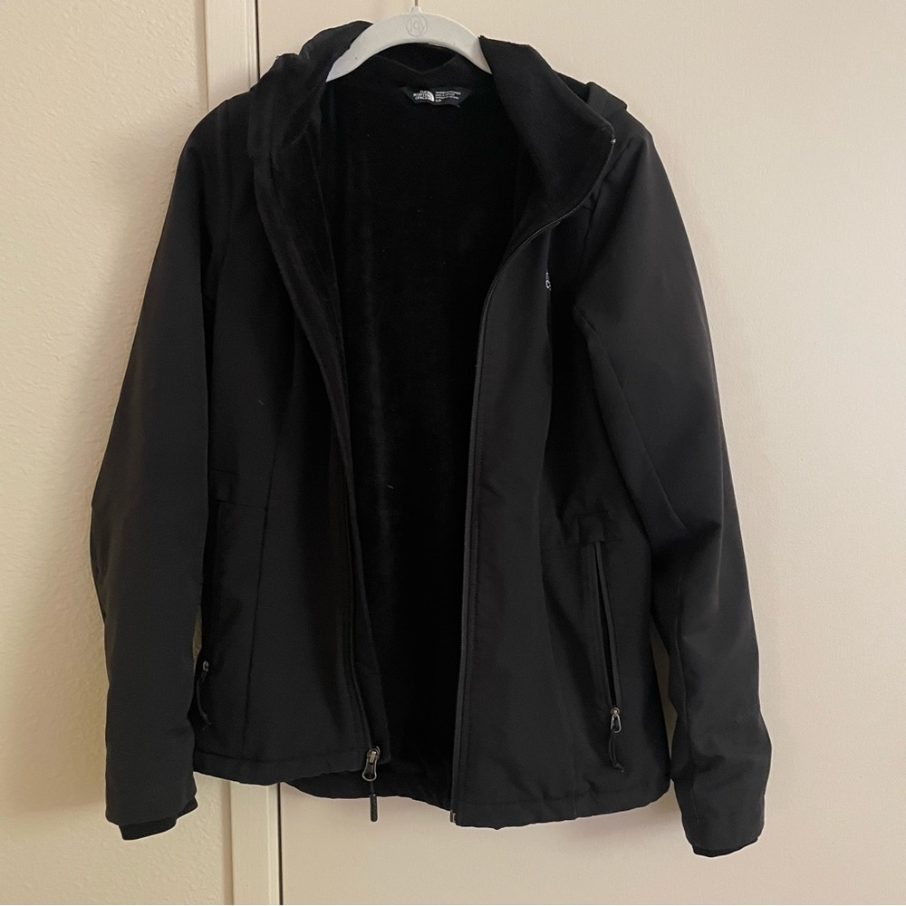 Fleece Lined North Face Jacket